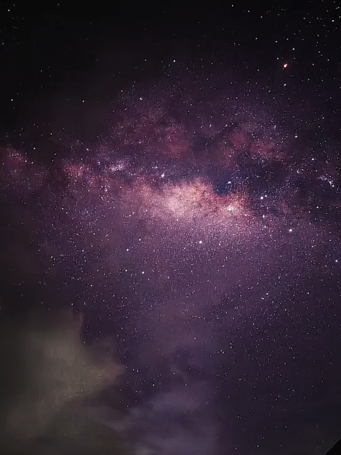 Bimasakti Dengan laluan awan malam 💫☁️🌌 . . . #bimasakti #galaksi #xybca #transition #photogallery #astrophotography #astrophile #langitmalamhari #fyp #milkyway #hyperlapse #pecintalangit #manusialangit 