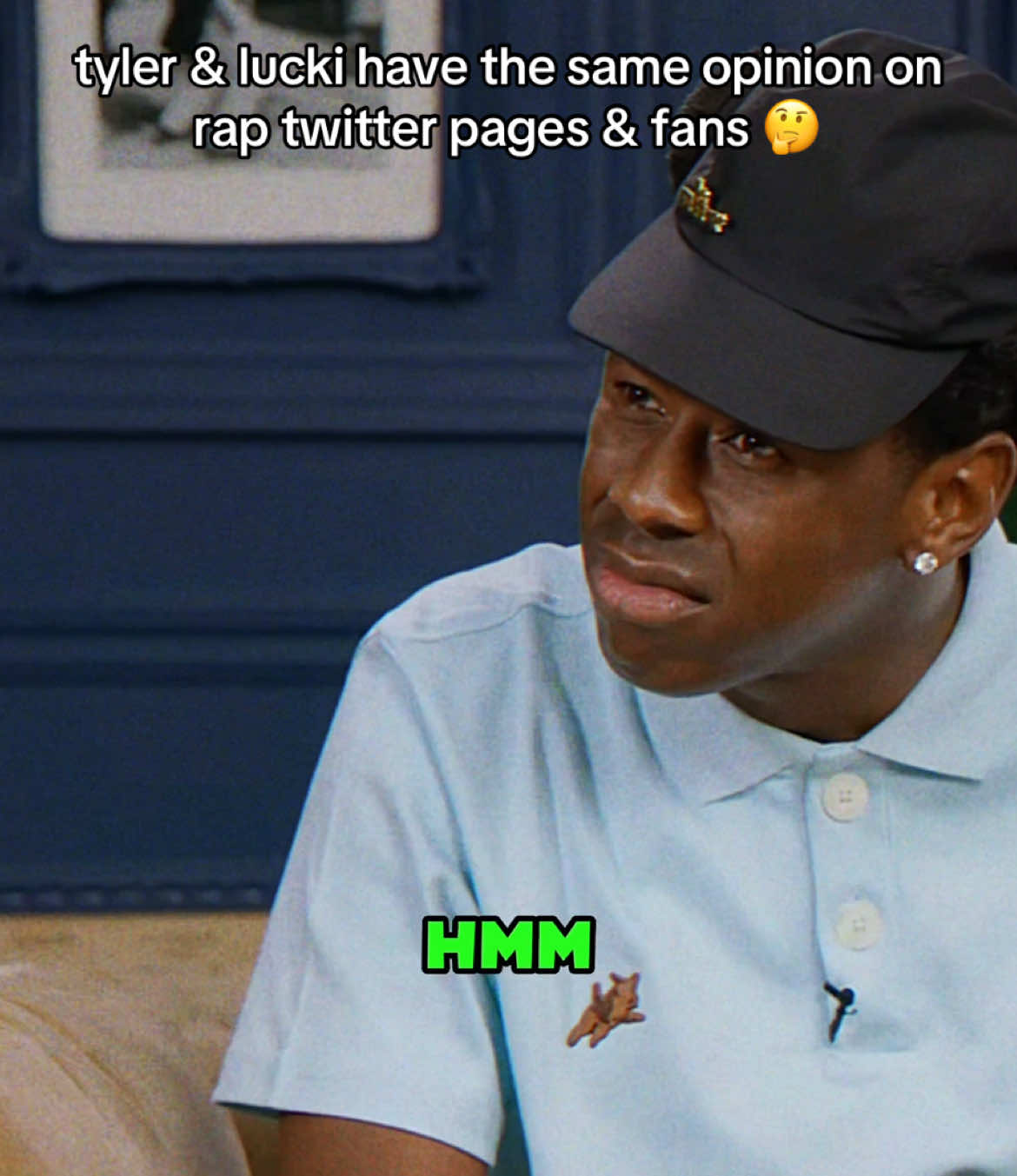 tyler the creator & lucki have the same opinion on rap twitter pages & fans 🤔 thoughts? #tylerthecreator #fyp #foryou #xyzbca #viral #trending #foryoupage #surbunnyhop #lucki #rap 