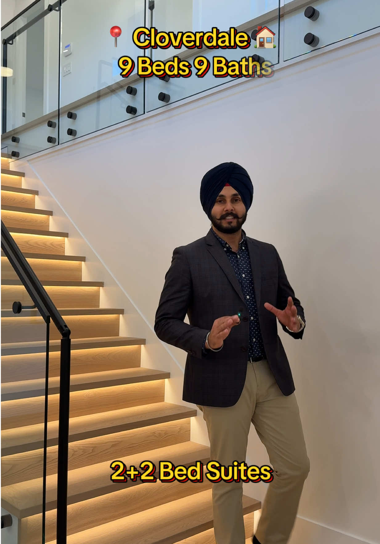 Brand New House in Cloverdale 🏠 9 Bed 9 Bath 2024 Built 6671 sqft Lot size  5301 sqft  Living Space 📍 6082 172 Street, Cloverdale  For more information ⬇️ 📞 604-388-6351 🏠 Amritpal Khatra 🤝The Home Matchmakers Group 🏡Woodhouse Realty . . . . Listed by: Parwaz Gill-PREC & Bal Dhaliwal-PREC #luxuryhouse #housetour #cloverdale #surrey #forsale #realtor #punjabi #realestateagents #dreamhome #fyp  @Tejasdeep 