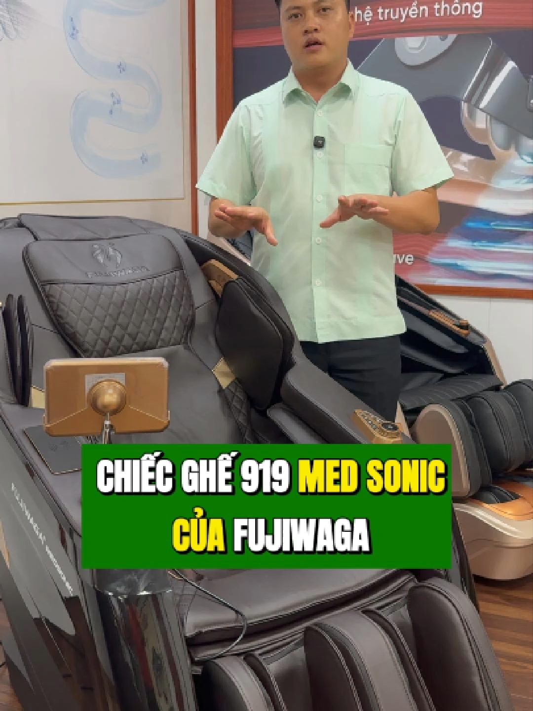 CHIẾC GHẾ 919 MED SONIC FUJIWAGA #ceo_nôngdân #fujicare #fujiwaga #dcgr #xhuong #chuquanghuy