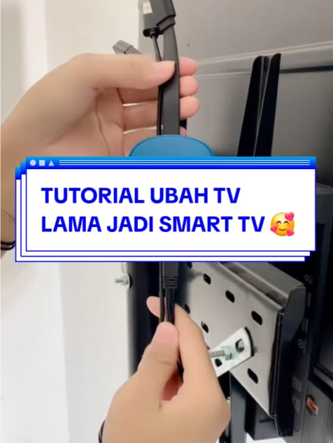 Masih bingung cara ubah TV lama jadi Smart TV? Tonton sampai habis ya — tinggal colok, langsung connect! #wirelessdisplayadapter #capcut #fypツ #wirelessadapter #mirroring #screenmirrorring #mataminus #smarttvhack #smartmirror #fypシ゚ #tv #racuntiktokshop #smarttv #transmisi #antidelay #fypage #wireless #monitors #tiktok