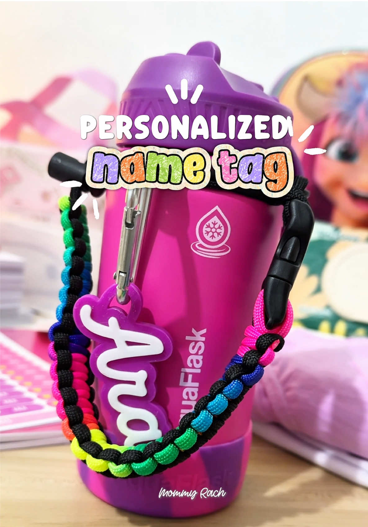 Replying to @Nicoleeyy Super cutie name tag for your bags and tumblers! #personalizednamekeychain #nametag #bagtag #tumbleraccessories #namekeychain 