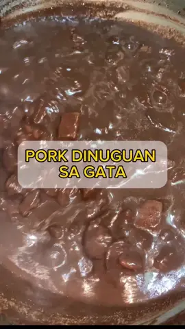 DINUGUAN WITH GATA, RECIPE IN THE COMMENT #affiliatemarketing #fyp #shorts #reels #cooking #affiliate #feed #DINUGUAN 