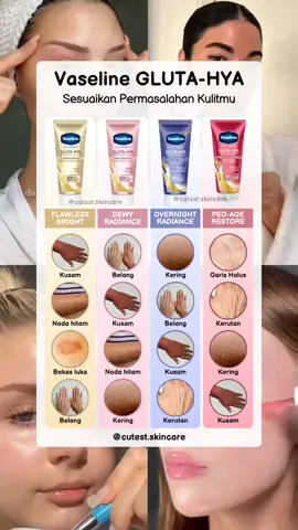 bagus bgtt sihh iniiii @vaselineid #vaseline #vaselineglutahya #glutahyavaseline #glutahya #gluta #vaselinebodylotion #vaselinebodyserum #serumlotion 