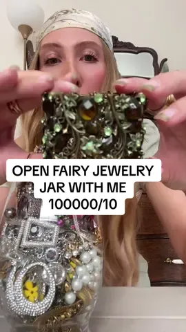 MOST AMAZING JAR 🧚🧚‍♀️🧚‍♂️  Literally the jewelry jar gods were on my side with this one!! AHHHHHHH #mysteryjewelryjar 