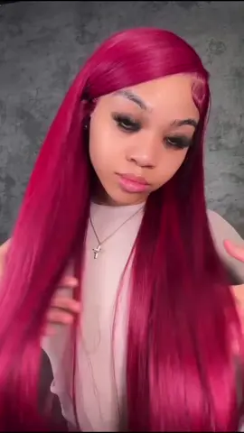 Really live this wigw😭😭😭99j burgundy lace frontal wig👍🏿👍🏿👍🏿the color so pretty #30inch #30inchwig #redhair #tiktok #prettygirl #fylpシviral🖤tiktok #fyp #blackgirlmagic #forupage #wigforblackwomen #viral #amaoznfinds #summervibes 