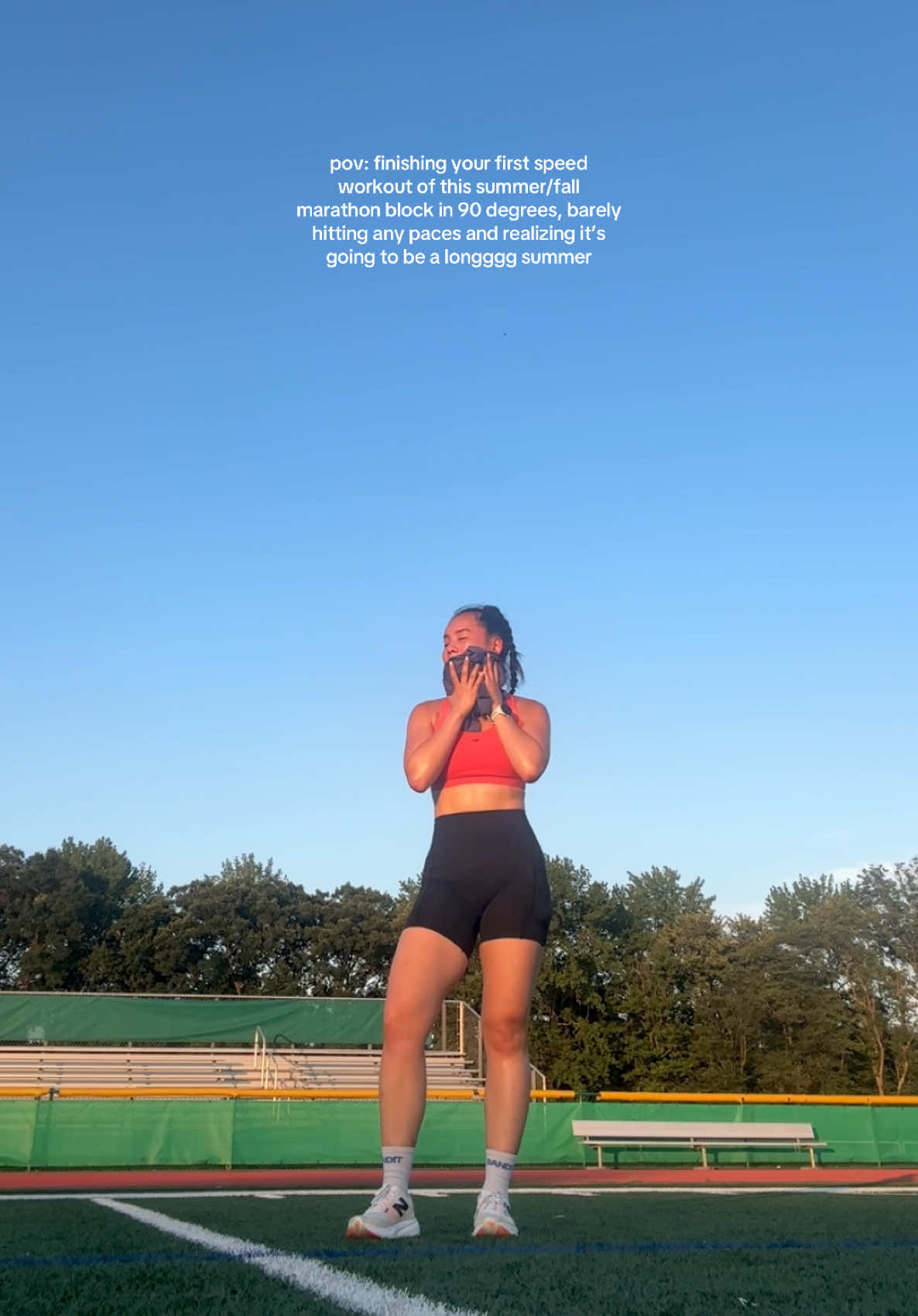 This killed me #berlinmarathontraining #runnergirl #runtok #newbalance 