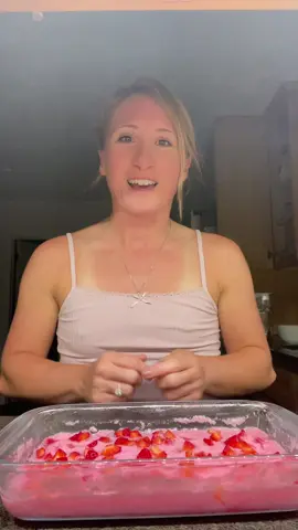 Fluffy Jell-O recipe! #fluffyjello #highproteinjello #mukbang 