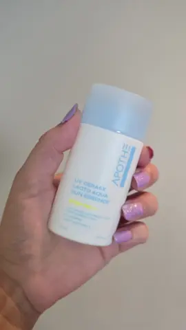 I'm really excited to share my thoughts on this amazing sun essence!☀️ It's the Apothe UV CERA6X LACTO AQUA SUN ESSENCE, and it's become a daily essential for me.  I love how lightweight the formula is, making it perfect for everyday use without feeling greasy. Plus, it's packed with lacto, which is great for my skin, and it gives me a radiant glow✨.  I highly recommend this sun essence for anyone looking for great sun protection. ☀️✨️  You can purchase this at Amazon!  @APOTHE @APOTHE.US  @nurilounge.us  #apothe #apotheke #아포테 #sunessence #suncare #skincare #kbeauty #fyp #24hoursprotection #SunscreenLove #SkincareRoutine #HealthySkin 