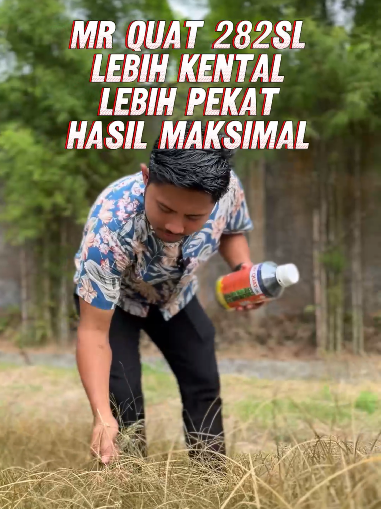 Racun untuk basmi rumput super cepat? Pakai Mr Quat 🌱⚡ 2 jam sudah kelihatan hasilnya gak perlu khawatir walau turun hujan 👌🏻 #herbisida #racunrumput #pembasmigulma #racungulma #berantasgulma #herbisidamrquat #racunrumputmrquar #paraquat #racunbakar #racunkontakrumput #racunsistemik #racunakar #petaniindonesia #petanimuda #petanimilenial #herbisidamusimhujan #racunrumputviral #racunpembakarrumput #herbisidamrquat #herbisidaringup #agrodynamicsid