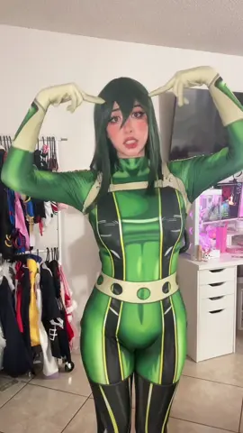 I will dye my hair this color one day #froppy #cosplay #mha 