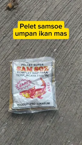 Pelet Super SAMSOE untuk Umpan ikan mas #pelet #peletikan #ikanmas #mancing #umpanikanmas #mancingharian 