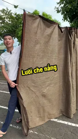 Lưới che nắng tiện lợi màu nâu đẹp#baobacbo #luoichenang #xuhuongtiktok 