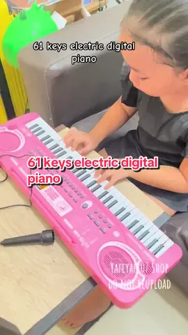 500+ only  black and pink color #rixtonpiano #digitalpiano #61keyselectricpiano #piano #painoforkids #pianoforbegginers #fyp 