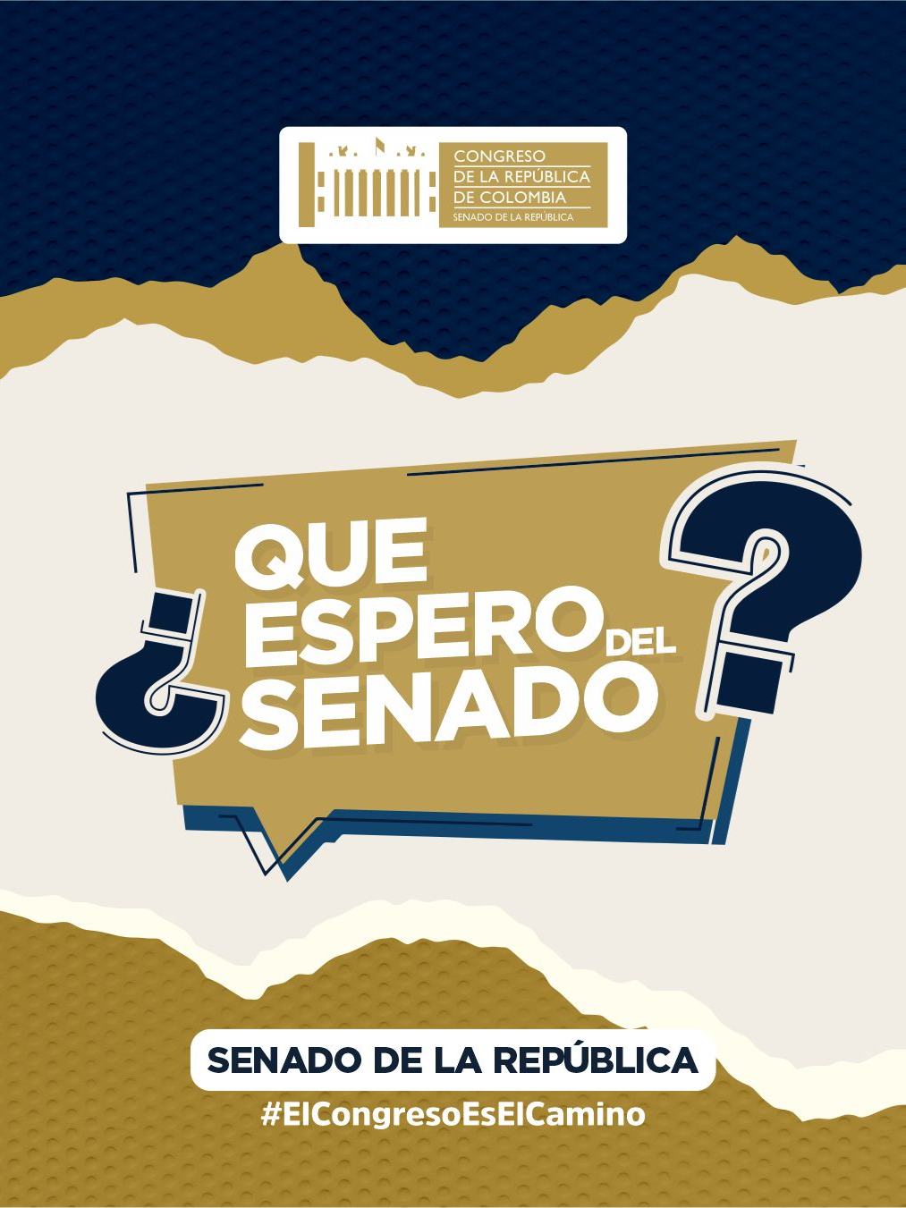 🎥✨ ¡Tu voz también construye país! ✨🎥 🙌 Desde el Senado de la República te escuchamos, por eso responde a esta pregunta: ¿Qué esperas del Senado de la República? 📢  #SenadoDeLaRepública #ParticipaciónCiudadana #colombia