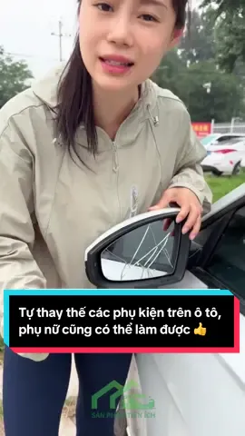Tự thay thế các phụ kiện trên ô tô, phụ nữ cũng có thể làm được 👍 #sanphamtienich247 #laixeantoan #hoclaixe #daylaixe #daylaixeoto #hoclaixeoto 