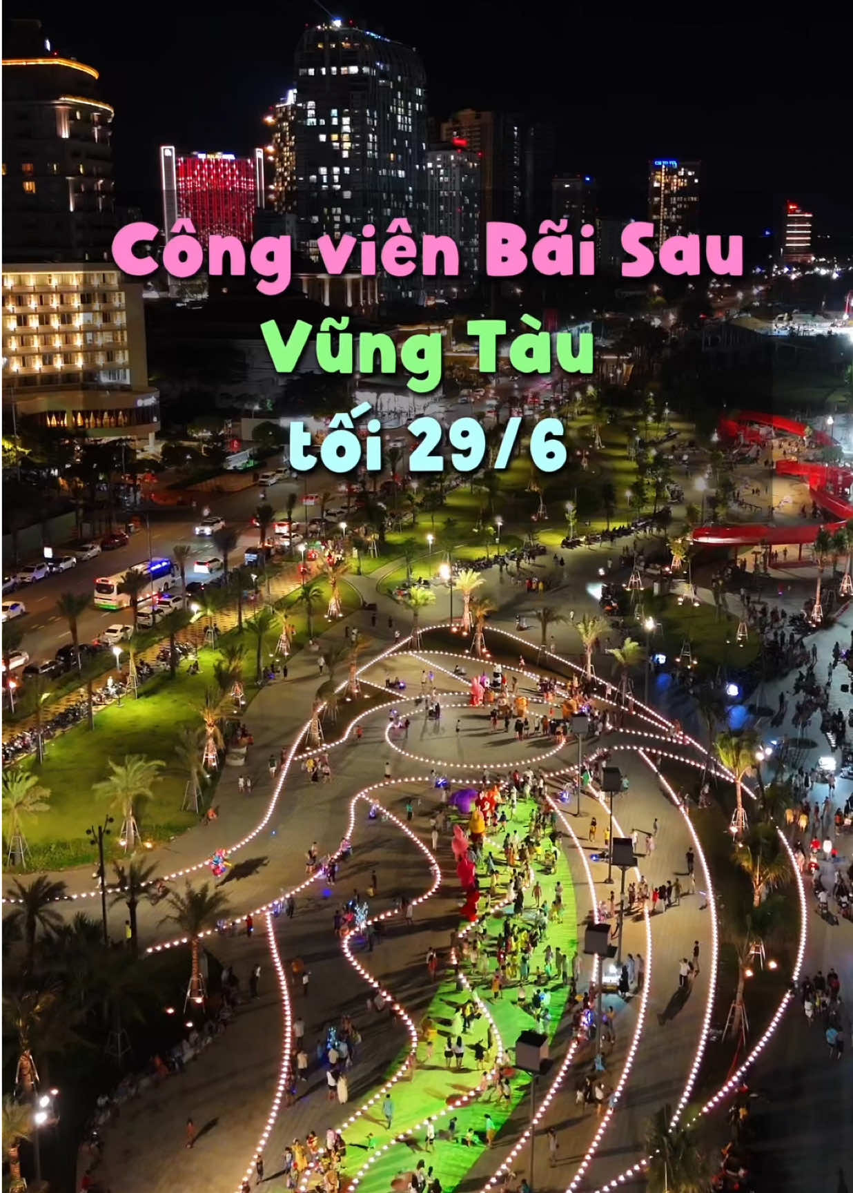 Công viên Bãi Sau phường Vũng Tàu, tp Hồ Chí Minh tối 29/6 #thoitietvungtau #thoitietvungtauhomnay #thoitiethomnay #thoitiet #vungtau #baisauvungtau🏖🏖🏖🌅🌅🌅 #anchoivungtau72 