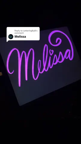 Replying to @LetteringByB #MELISSA Comment your name or favorite word and I’ll write it for you! Please like and follow :) #handwriting #neathandwriting #namewriting #writemyname #writing #procreate #nameart #ipad #lettering #nameart #handlettering #namecalligraphy #cursive