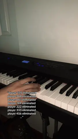 I Remember My Name - Squid Game #piano #pianotok #squidgame #soundtrack #sad #squidgamenetflix #fyp #soundtrack #player456 #player120 #squidgame3 #player222 #player333 #calm #relaxing 
