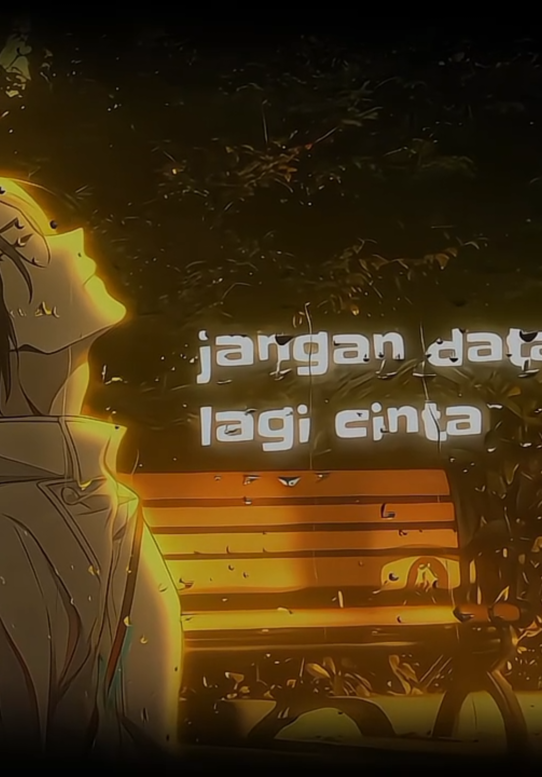 #andixyz biar aku yang pura-pura lupa🥀 #gfx #lyrics #music #anime #fyp #100k #ahaya 