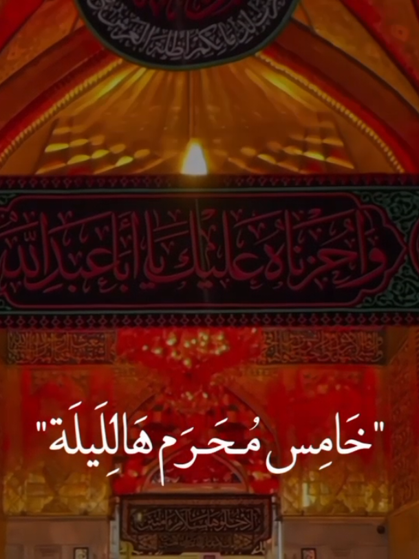 خامس محرم هالليلة😔🖤. #محرم_الحرام  #خامس_محرم_ليلة_مسلم_بن_عقيل  #السلام_عليك_يا_أبا_عبدالله_الحُسين  #ياحبيبي_ياحسين #يا_مسلم_بن_عقيل  #ياصاحب_الزمان #خادم_المذبوح🤎 