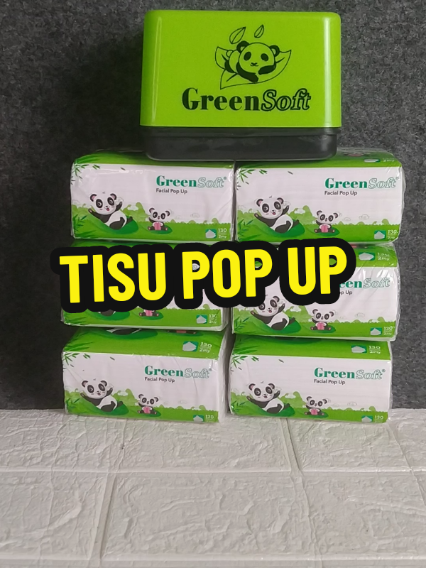 promo tisu murah greensoft pop up 6 pack cuma 21 ribuan isi 130 sheet gratis kotak tisu #tisu #tisumurah #tisupopup #tisukering #tisuwajah 