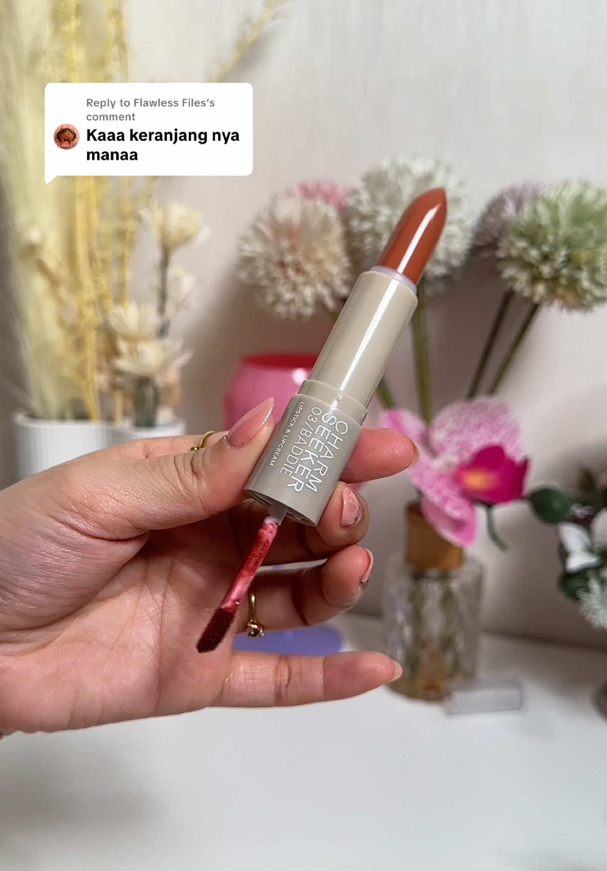 Replying to @Flawless Files lip ombre shades baddie bikin jatuh hati😍 #lipombre #charmseeker #madamegie 