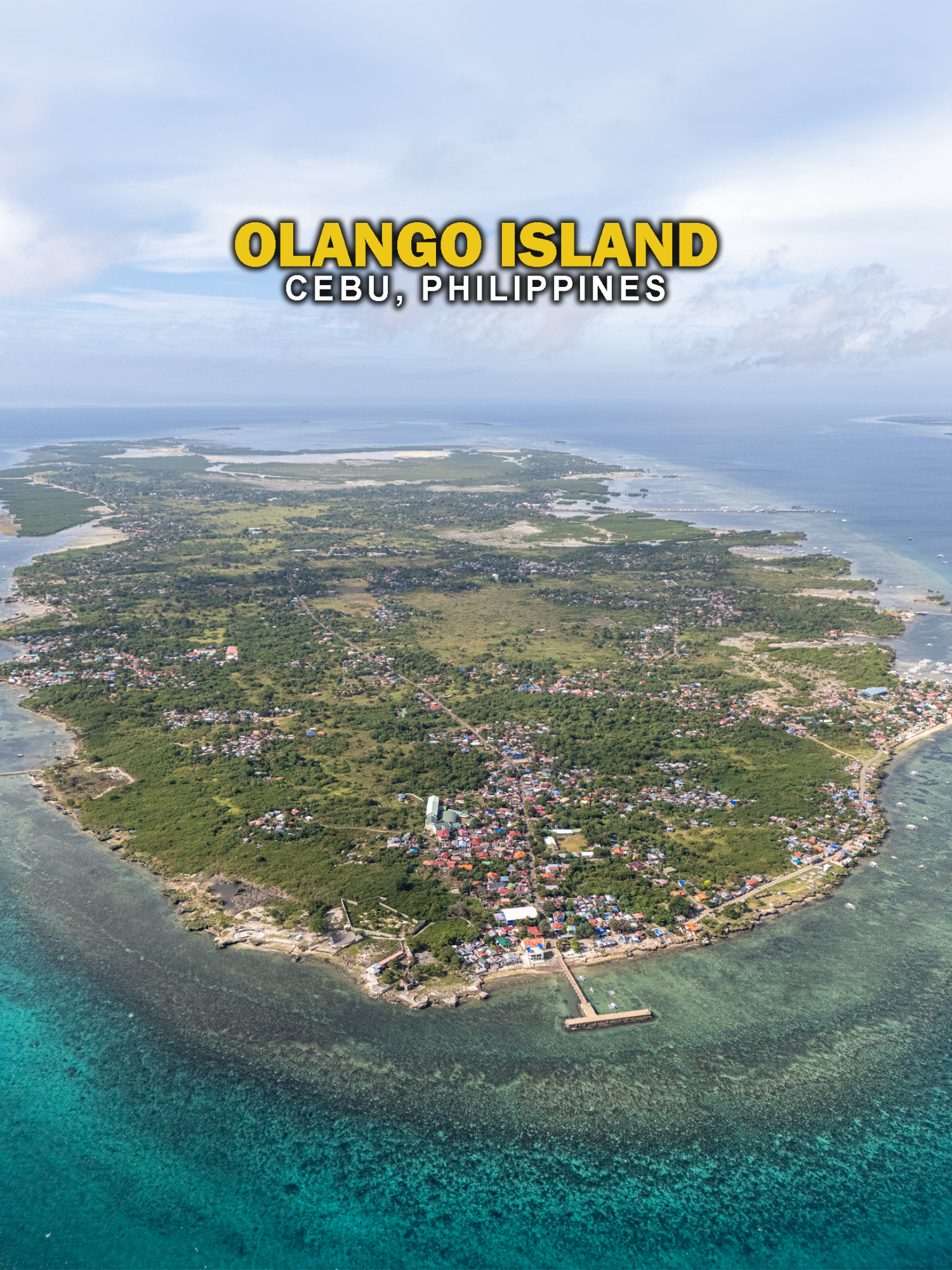 The Beauty of Olango Island, Cebu, Philippines 🏝✨ #olangoisland #laagtabai