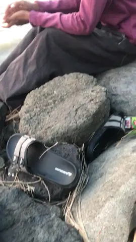 ❤️💛💚 #vibes #pantai #tegal #fypp #yoman 