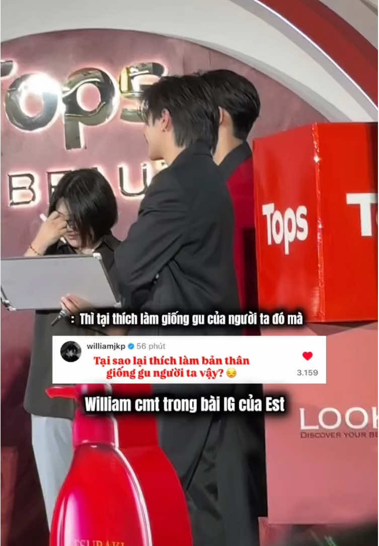 Giống gu nên là mê lắm  #williamjkp #est_rvp #williamest #quaiiuwilliamest 