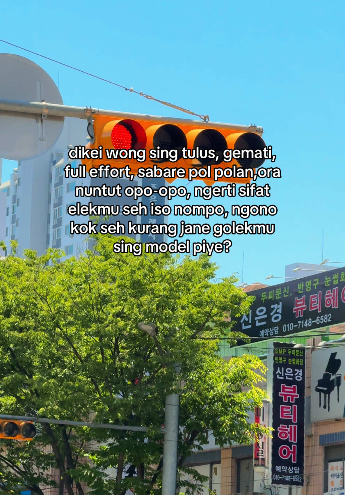 menungso kok angelmen nek kon bersyukur