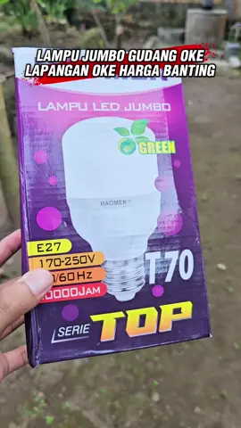 378 || Lampu super jumbo untuk gudang atau lapangan #lampuledjumbo #lampusuperjumbo #lampuled70watt 