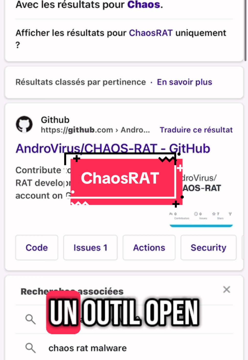 Voici ChaosRAT , un malware dont il faut se méfier #cybersecurity #networking 