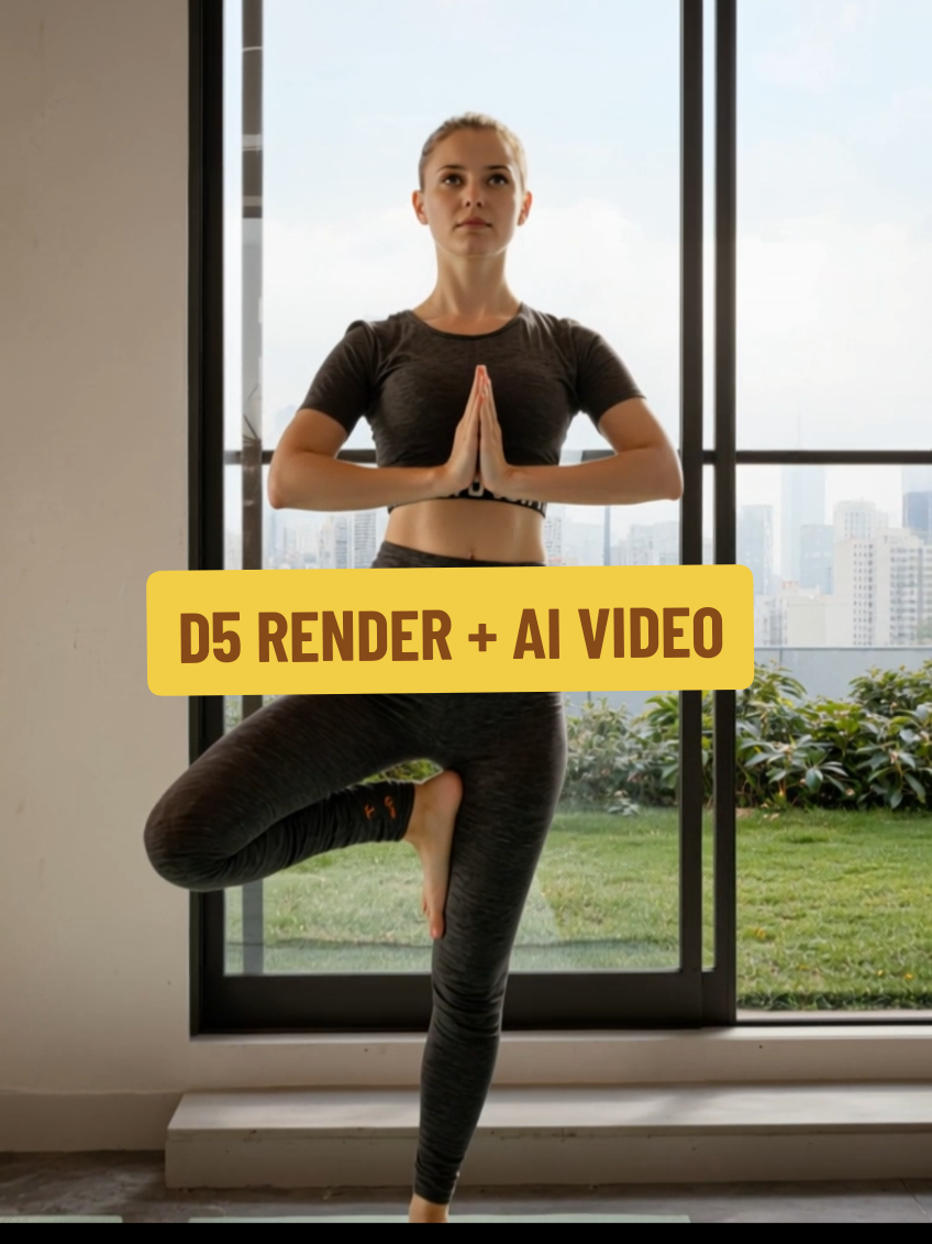 D5 RENDER + AI VIDEO Comenta 