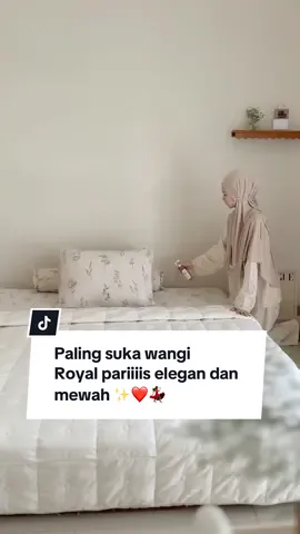 Wanginyaaa elegan bangeeeet ✨💃🏽❤️ #kamaraesthetic #harumikalinenspray #rumahidaman 