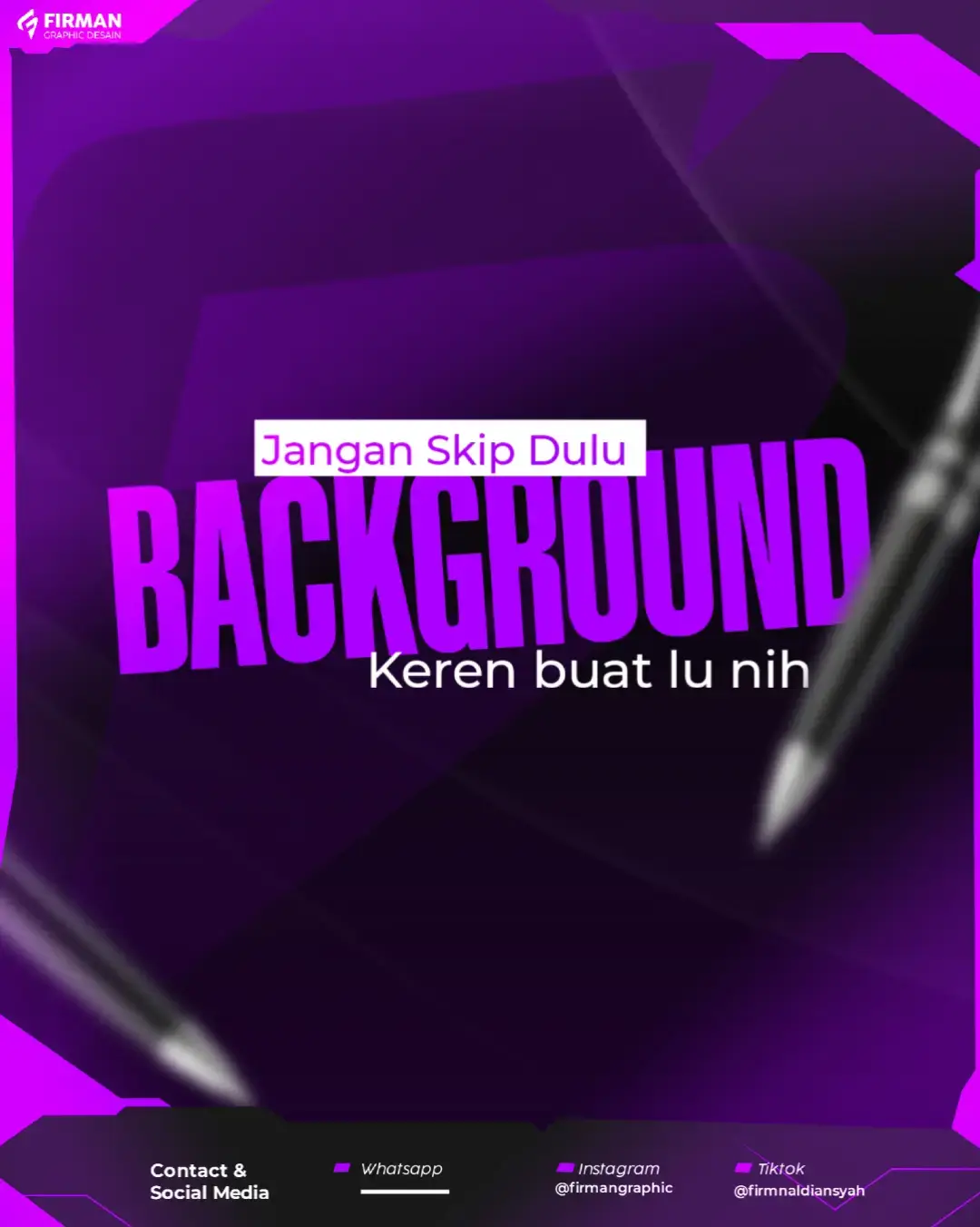 Next mentahan apa lagi? #desainer #firmangraphic #4u #poster #bismillah #fyp #logojb #anakjb #logo 