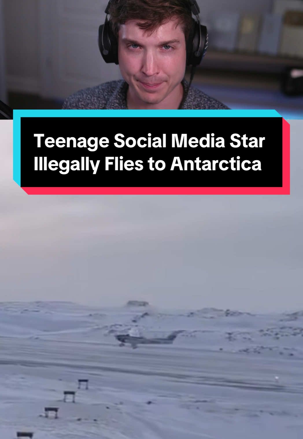 Teenage Social Media Star Illegally Flies to Antarctica #news #aviation #antarctica #cessna #pilot 