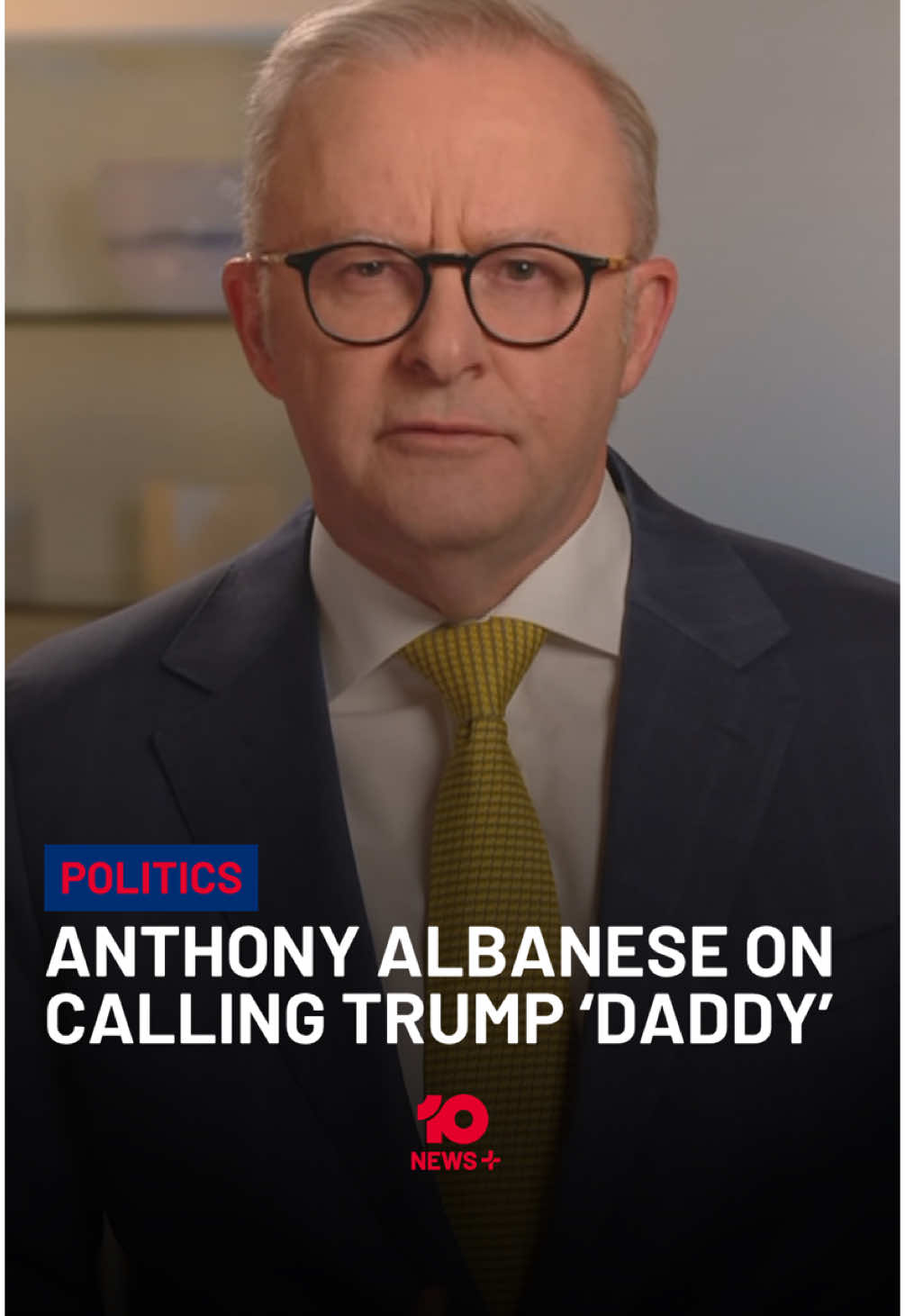 We asked Prime Minister Anthony Albanese if he would adopt the NATO Secretary General's questionable nickname for Donald Trump... here's what he said.