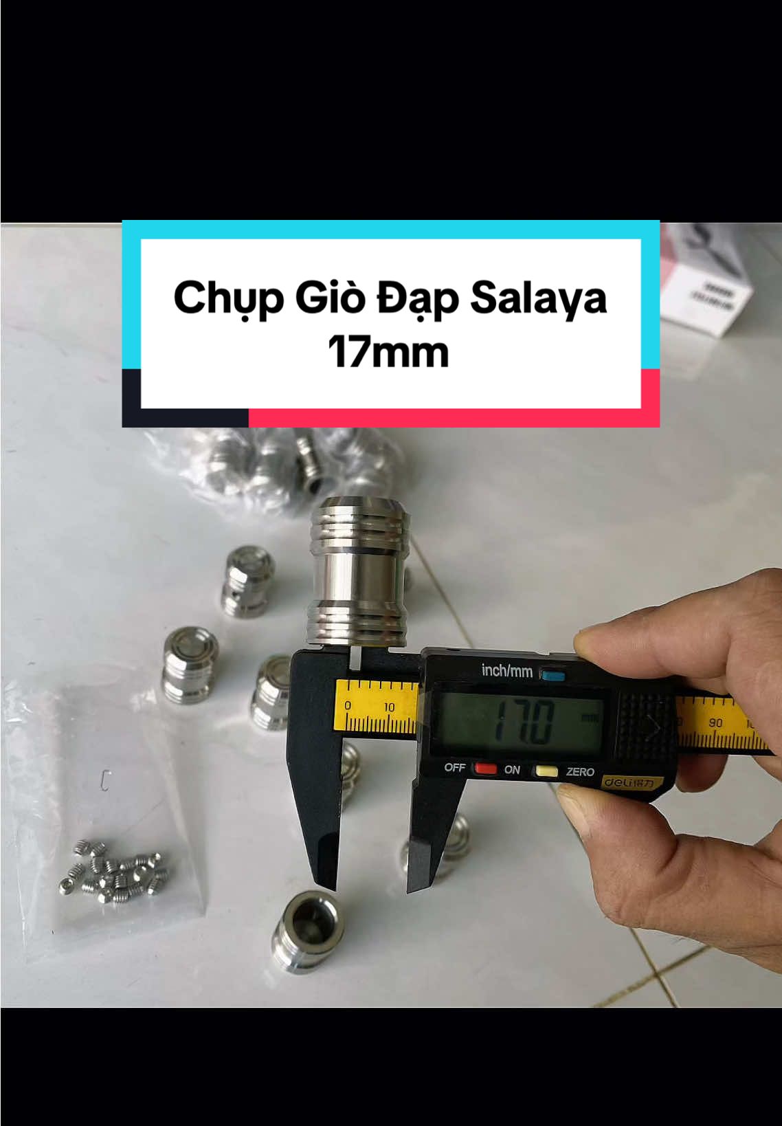 Chụp Giò Đạp Inox 304 #tdsalaya1211 #salaya #xuhuong #chupgiodapxemay #tdsalaya1211 