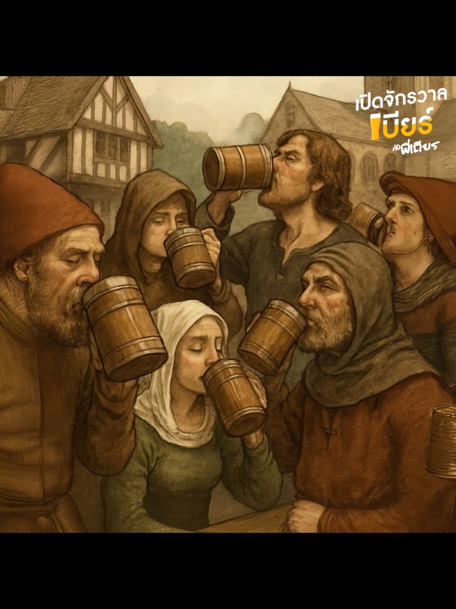 ชาวอังกฤษ ดื่มสิ่งนี้แทนน้ำ เพราะสะอาดกว่า? #เปิดจักรวาลเบียร์กับพี่เถียร #CarabaoTawandangBeverage #Carabao