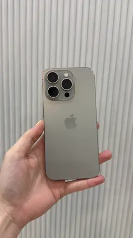 15pro-128gb titan xám😘#xuhuongtiktok #vairal #uytin #xh #🍎 