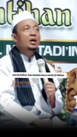 ziarah kubur dan amalan baca surah Al Ikhlas KH MUSLEH ADNAN #khmuslehadnan #ziarahkubur #surahalikhlas #fypage #virall #fypシ 