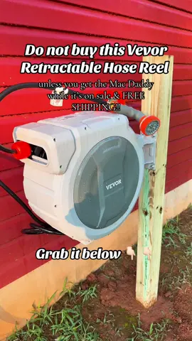 My 145 ft retractable hose reel by @Vevor_US has already changed my life! 😎🙌🏻 #viral #retractablehosereel #vevor #gardening #yardwork #outdooressentials #bestseller #4thofjuly #summerheat #worksmarternotharder #fastshipping #fyp   