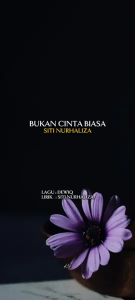 SITI NURHALIZA ~ BUKAN CINTA BIASA  #lagu #lirik #sitinurhaliza 