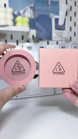 Phấn Má Hồng 3CE Mood Recipe Face Blush Mono Pink ˚.🎀༘⋆ #3CE #monopink #kmakeup  #neutral #viral 