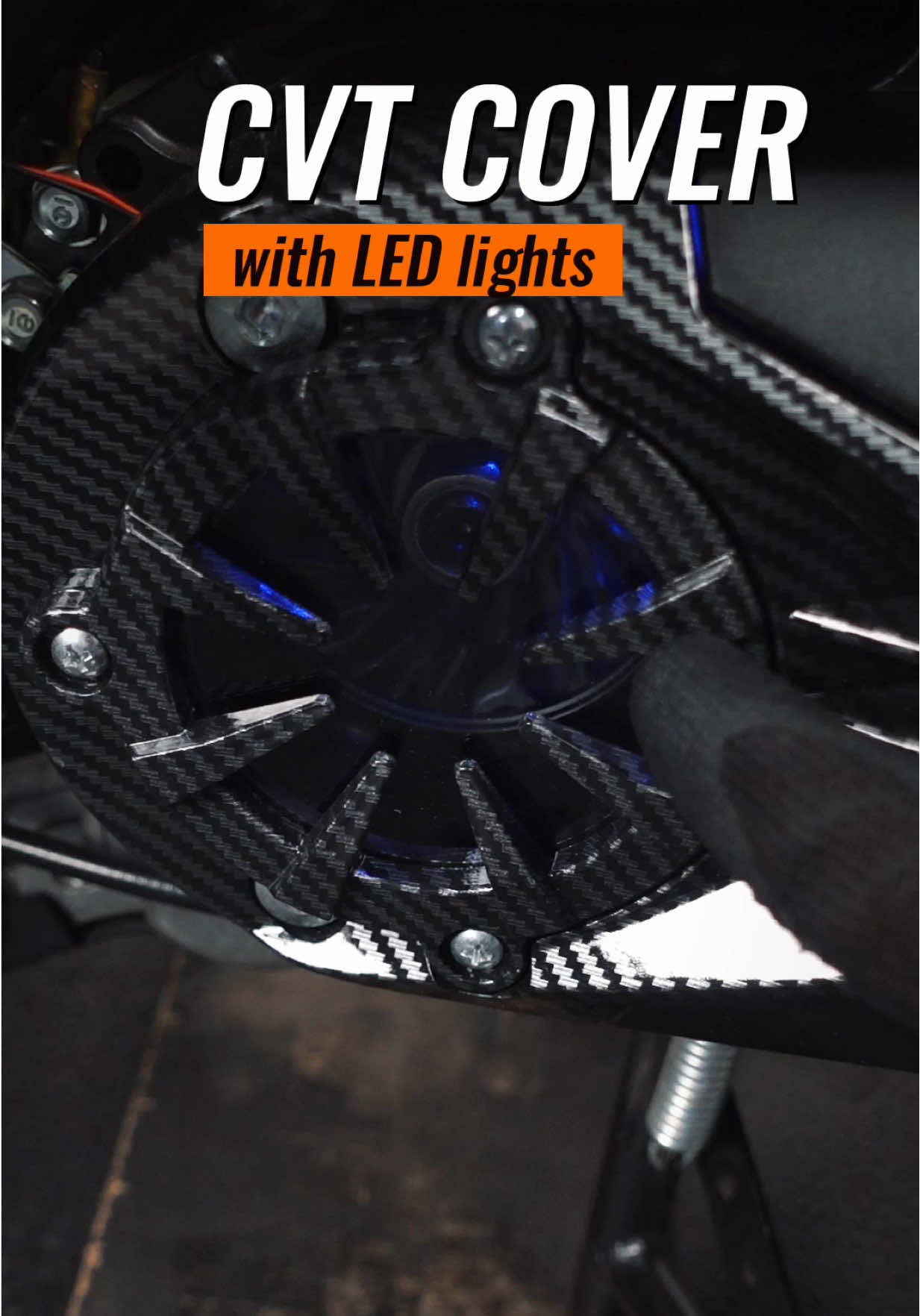 Your Click deserves more than stock. See-through CVT cover + LED lighting = boss-level style 🔥 Built to fit. Built to flex. Install in minutes, ride with attitude. #click125i #click150i #surfymotorcyclephilippines #hondaclickv3 #motorcycleaccessories #Motorsport 