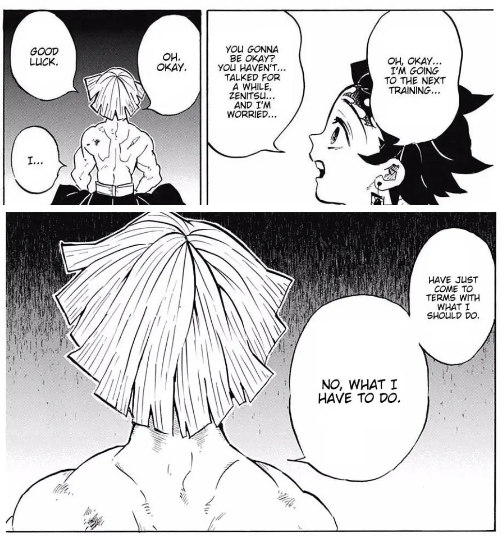 This fight gonna go crazy.. #kimetsunoyaiba #demonslayer #zenitsuagatsuma #kaigaku #infinitycastlearc #animeedit #mangaedit #foryou #fypシ 