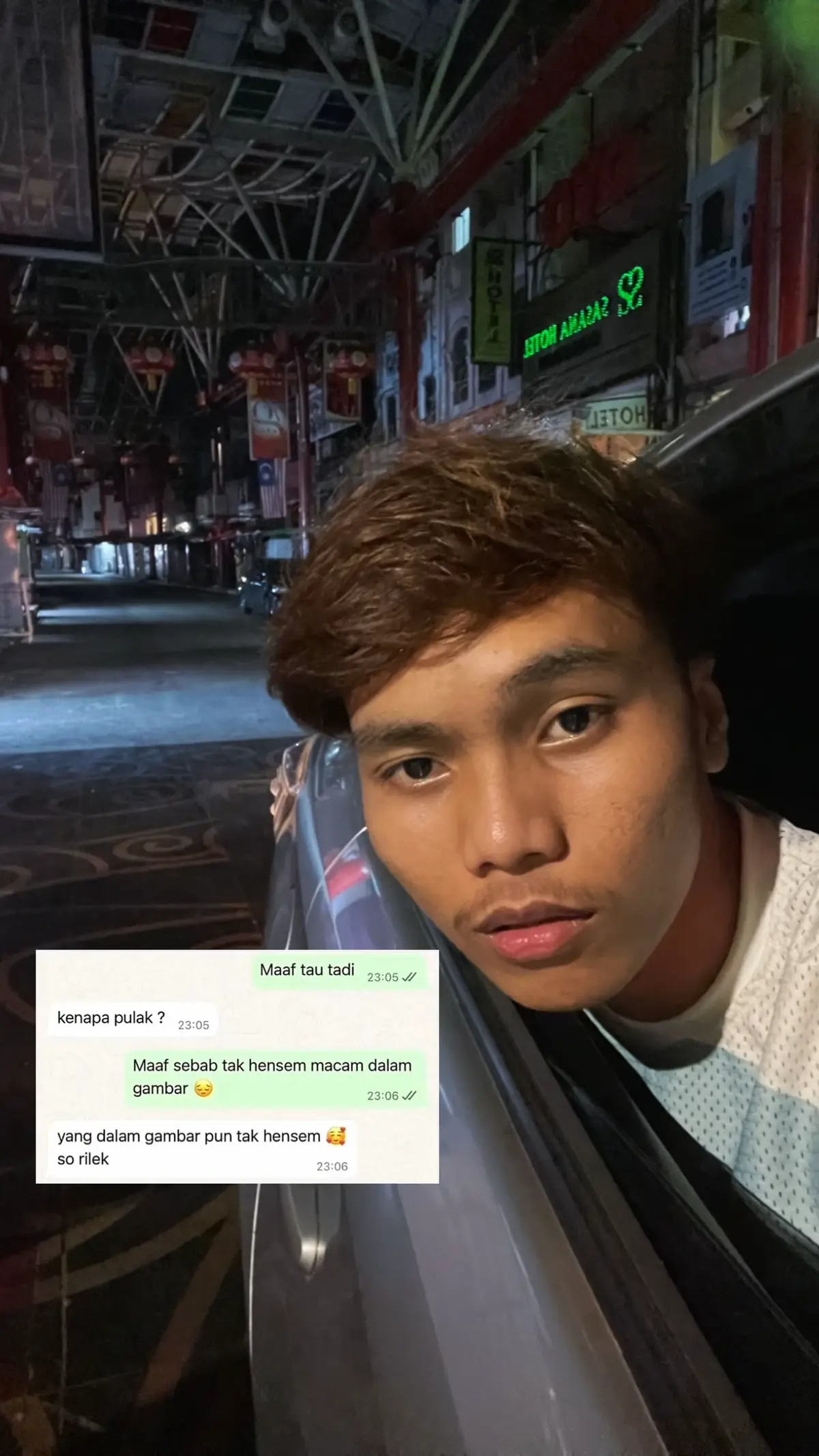 tah buat rilek dah la 