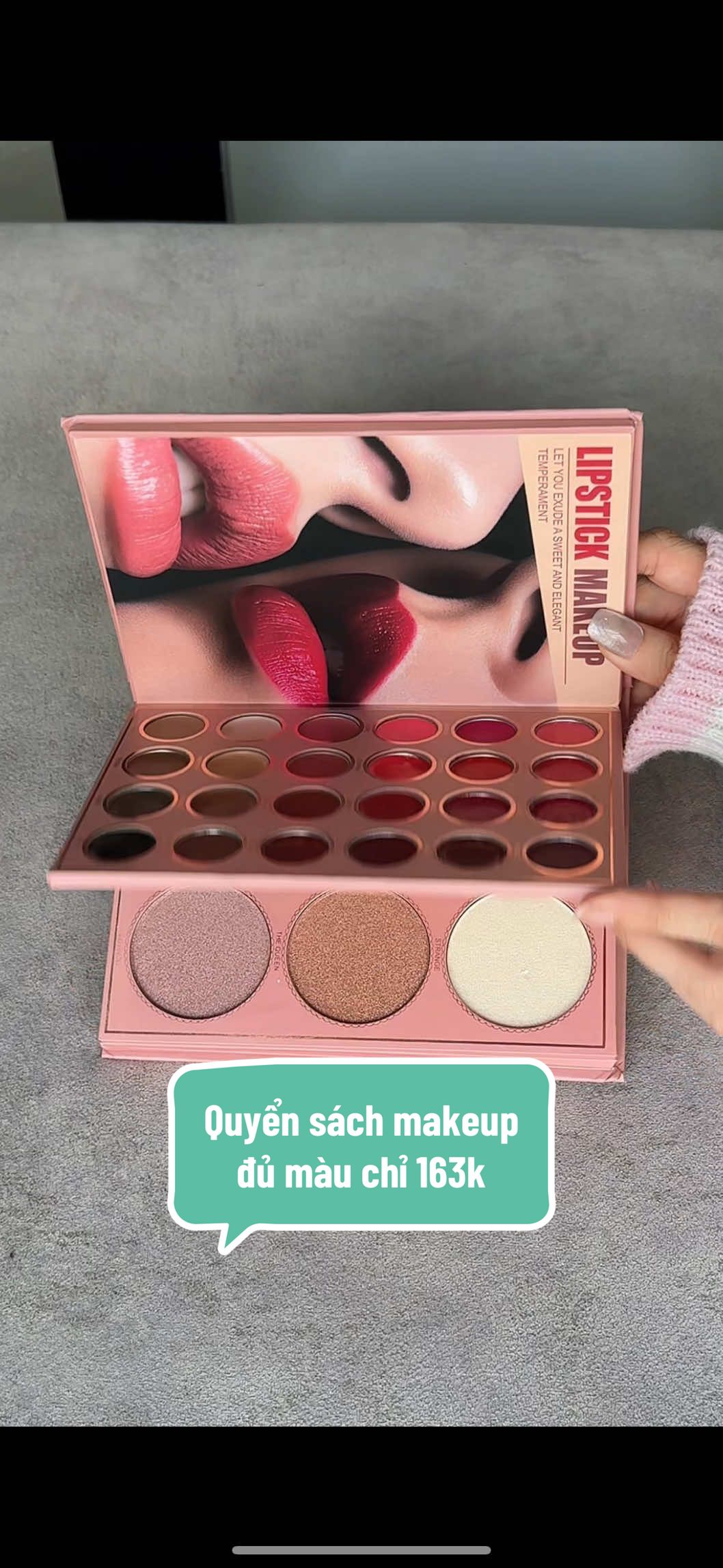 Quyển sách làm tui có hứng đọc nhất gần đây nè, đã vậy săn dc có 163k 🙂‍↔️☺️ #unbox #review #sachphanmat #quyensachmakeup #sauunboxing 