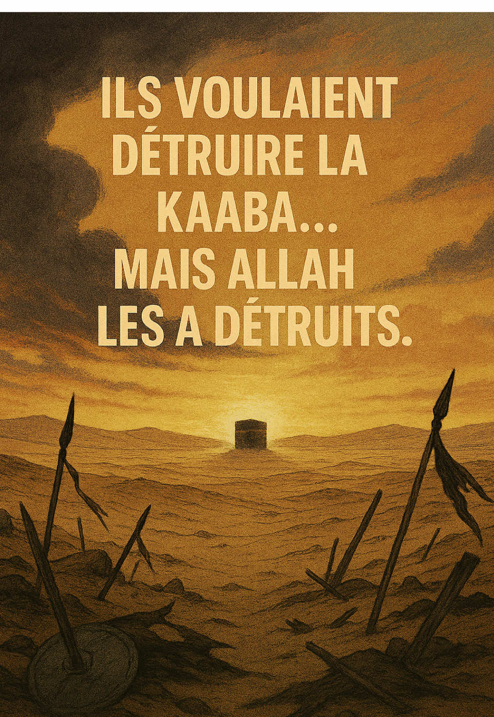 Une armée d’éléphants voulait détruire la Kaaba… mais Allah est intervenu.   #I#IslamC#CoranS#SourateAlFilH#HistoireIslamiqueA#AbrahahM#MakkahK#KaabaE#ElephantsM#MiracleF#FoiP#ProphèteT#tiktokislam #apprentissageislam 